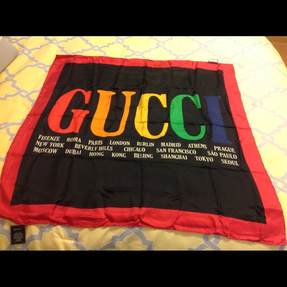 Gucci Silk Scarf - Picture 6 of 7